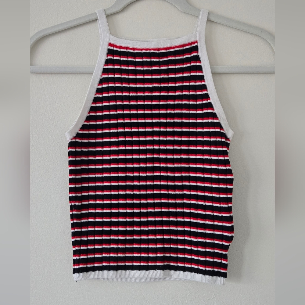 Adorable Red, White & Blue crop top from H&M! Size: XS.